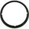 Riloer Motorrad-Scheinwerfer-Baugruppe, schwarze Chrom-Scheinwerferlampen-Zierring-Abdeckung, 7 Zoll Scheinwerfer-Zierring für Harley Davidson Touring Road King Electra Glide Street