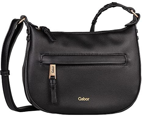 Gabor bags Tala Damen Umhängetasche Crossbody Bag Mittelgroß Schwarz