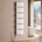 S'AFIELINA Radiateur de Salle de Bain avec Thermostat 1599x400 mm, 800W, Sèche-Serviettes à Panneau Plat avec Tige Chauffante, Raccordement Latéral, Blanc (RAL9016)