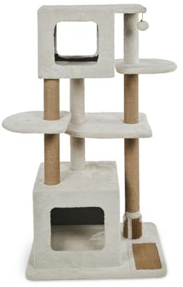 Petface Multi Level Cat Scratching Post Activity Tower (Pack of 1)