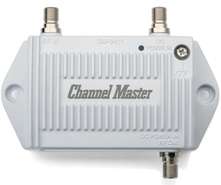 Channel Master Antenne FM / Amplificateur de distribution TV par câble | CM-3411