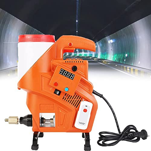 GaRcan Elektrische Mörtel-Injektionsmaschine, 980 W Hochdruck-Injektionsmaschine, elektrisches Injektionswerkzeug mit Fernbedienung, für die Reparatur von Betonrissen und Leckagen