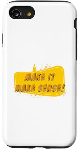 Hülle für iPhone SE (2020) / 7 / 8 Make It Make Sense Comic Sprechblase