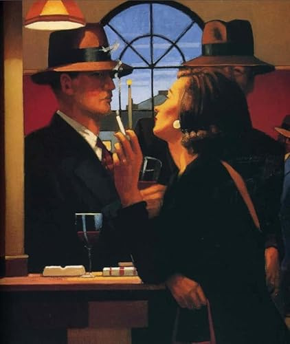 RUIYANMQ Puzzle 1000 Pieces Jack.Vettriano Werke Poster Reproduktionen Für Erwachsene Kinder Spiele Lernspielzeug Geschenk Kx204Zy