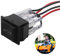 Interruttore di Inversione di Polarità 12V Momentaneo per Motore a Corrente Continua, 6 Pin, 3 Posizioni, 10A ON-OFF-ON, Interruttore a Levetta, Design Compatto, Facile da Installare