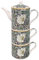 The Leonardo Collection William Morris Pimpernel Tea for Two | Ceramic Teapot and Cup Set | Beautiful Gift for Home and Office | Stylish Printed Teapot