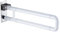 Badezimmer Haltegriff Weiß, Klappbar Haltegriff 80CM Haltegriff Edelstahl Dusche Haltegriff Bad Stützgriff Stütz Klappgriff Badewanne Stützgriff Haltegriffe für Senioren Behinderte 80cm/31.4in