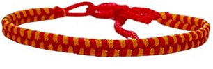 MIBANDERA Bracciale Bandiera Spagna Uomo Donna Bracciale Spagna, filo intrecciato perline. Bracciale filo intrecciato Spagna