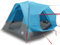 Tenda per auto per 4 persone, colore blu, impermeabile, telaio per gazebo per campeggio e esterni, in poliestere 185T con rivestimento in poliuretano, robusta e resistente alle intemperie