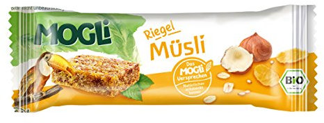 MOGLi Bio Riegel Müsli 15er Vorrats-Pack (15x25g)