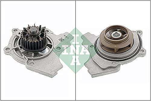 INA 538 0361 10 Kühlmittelpumpe Motorkühlung Wasserpumpe ohne Gehäuse Kompatibel mit VW Golf 6 5K1 06H121026AB 06H121026AF 06H121026BA