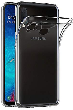 AICEK Hülle Compatible für Samsung Galaxy A20e Transparent Silikon Schutzhülle für Samsung A20e Case Clear Durchsichtige TPU Bumper Galaxy A20e Handyhülle (5,8 Zoll)