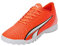 PUMA Herren Play TT Fussballschuh, Ultra ORANGE White-Blue Glimmer, 43 EU