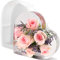 Große Epoxidharz Formen Silikonform Gießform Resin Epoxidharz Herzform Silikonform Harz Desktop Dekorationen für Desktop Dekorationen Getrocknete Blumen Buchstützen Bilderrahmen Harzgießen