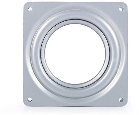 Baluue 360 verzinktes Plattentellerlager Plattenlager quadratisches rotierendes Tablett Hardware drehen book shelves buch ständer tabelett tray drehteller drehbares Lager Drehscheibe Susi