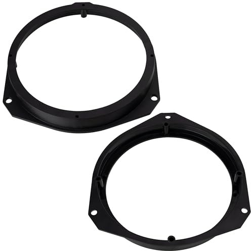 AERZETIX - C11577-2er-Satz Adapter/Halterungen für autolautsprecher Ø165 mm - kompatibel mit Citroën Jumper, FIAT Ducato Grande Punto, Opel Astra H Corsa D, Peugeot Boxer
