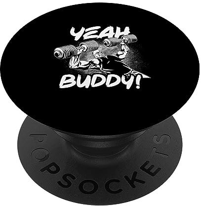 Yeah Buddy – Ronnie Coleman DB Bankdrücken, Fitnessstudio, motivierend PopSockets mit austauschbarem PopGrip