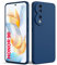 Byvuwiay Cover per Honor 90 5G, Custodia in TPU Ultra Sottile Antiurto Anti-Scratch Case, Blu