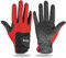 Kooloba Racquetball-Handschuhe, Pickleball-Handschuhe für Damen und Herren, mit rutschfester Handfläche und atmungsaktivem Schmetterlingsnetz für die rechte Hand, Rot, Größe XL