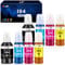 Meagiis Ink Compatible for Epson Ink Bottle Multipack for EcoTank ET-4800 ET-2720 ET-2861 ET-2711 ET-2712 ET-2714 ET-2715 ET-2721 ET-2726 ET-14100(2 Black, 2 Cyan, 2 Magenta, 2 Yellow)