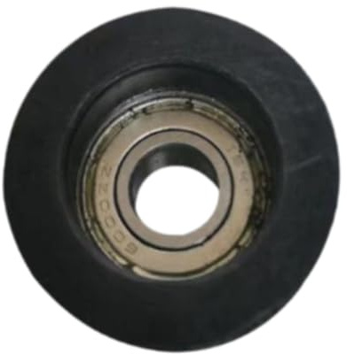 Polea de rodamiento individual de nailon serie 6000, accesorios para montaje de cintas de correr, 34 x 21 mm