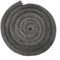 Cuerda de fuego para estufa de leña, revestimiento de sellado autoadhesivo para estufa, chimenea, chimenea, puerta de horno, tira selladora resistente al calor (18 mm)