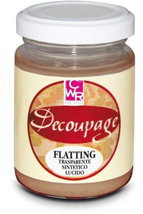 FLATTING TRASPARENTE SINTETICO LUCIDO ML. 150 DECOUPAGE OFFERTA ULTIMI PEZZI
