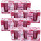 HS Candle Duftkerzen Classic 12er Pack im Glas, lange Brenndauer und angenehmer Duft (Wilde Rose)