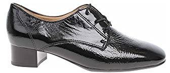 ARA Schnürschuhe 11849-05, Lack/Brush, Schwarz, Damen EU 6/39