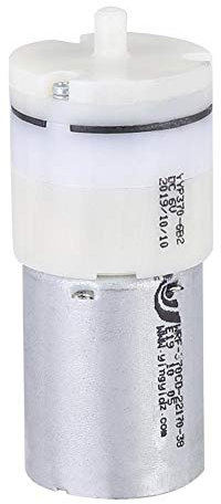 GOTOTOP Mini-Luftpumpe für Aquarienfischbehälter, DC 12V Tragbare Luftpumpe Stromausfall Ersatzpumpe zum Angeln