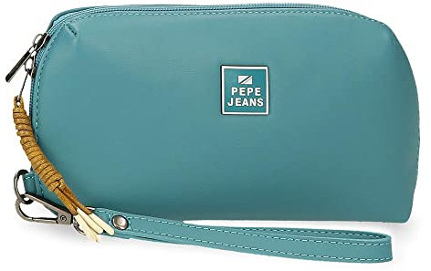 Pepe Jeans Bea Blue Handtasche 20x11x4 cm Kunstleder