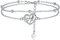 Lydreewam Mutter Tochter Elefant Armband für Damen 925 Sterling Silber Liebe Herz Doppel Armkette, Muttertag Geburtstagsgeschenk für Mama, verstellbar 17+4cm