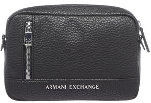 Armani Exchange Men's Essential, Capri, Adjustable Strap Camera case, Black