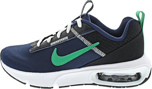 Nike Low Top Schuhe Air Max Intrlk Lite (Gs), Midnight Navy/Stadium Green-Black, DH9393-402, 38.5 EU (6Y US)
