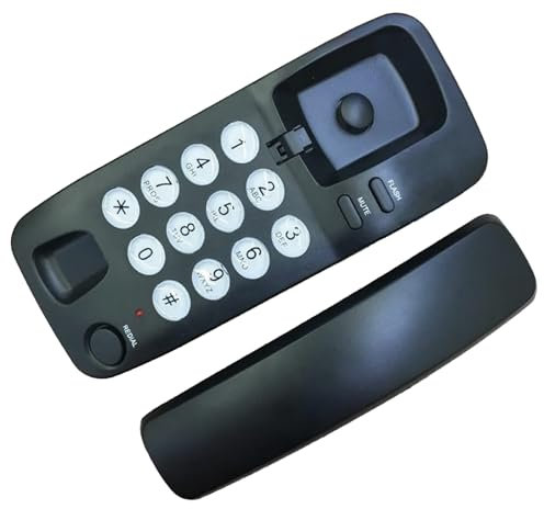 Montaggio a parete Telefono fisso cordless Grandi Tasti Hotel Business Desktop Telefono fisso Telefono Vintage Telefoni