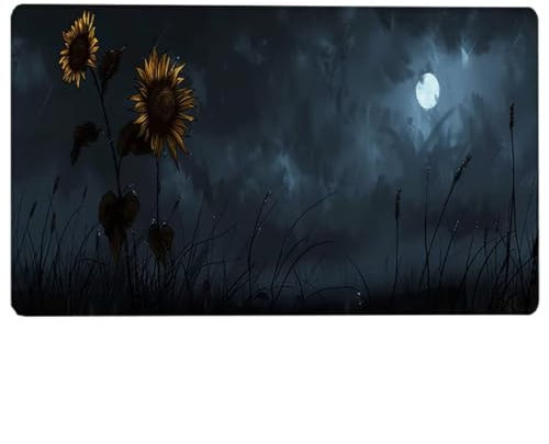 Sunflower Extra Large Gaming Mouse Mat (1500x800x3mm) Oversize - XXL Mouse Pad - Desk Pad Extended – Black Mousepad For Precision and Speed - Non-Slip Rubber Base – For Mouse and Keyboard 4-Q