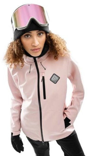 SIROKO - Softshell Skijacke für Damen W2-W Pastel - XS - Rosa