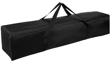 Yoodriy Sac de Transport Trépied 120x20x20 cm, Housse Oxford Imperméable pour Support Lumineux, Mât de Tente, Armature d’Auvent, Accessoires de Camping et Caravane, Sac à Main de Transport pour Micro