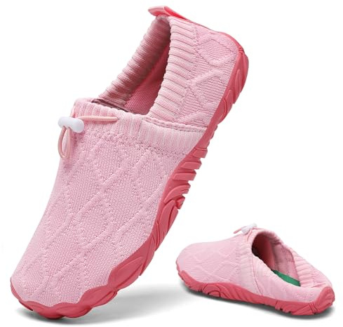SAGUARO Chaussures Minimalistes Unisexe Slip-on – Chaussures sans Lacets avec Pointe Large pour Usage Quotidien, Loisirs et Marche, Taille 36-48