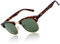 CGID Sonnenbrille Herren Damen Retro Vintage Halbrahmen Polarisiert UV400 Schutz