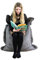Large Big Kids Jumbo Cord Bean Bag Garden indoor Beanbag Childrens Gaming Chair (Steel)
