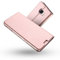Coque Galaxy A3 2017,Radoo® Ultra Mince en Cuir PU Premium Housse à Rabat Portefeuille Étui de Bumper Folio à Clapet pour Samsung Galaxy A3 2017 (Rose)