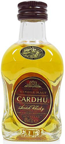Cardhu Reserva 12 Años 5 CL en Botella cristal miniatura