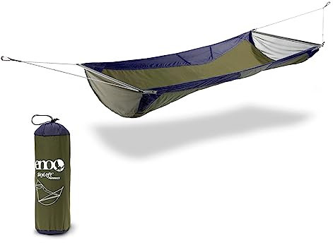 Eno hängematte SkyLoft2 x 1 m Nylon grün/blau