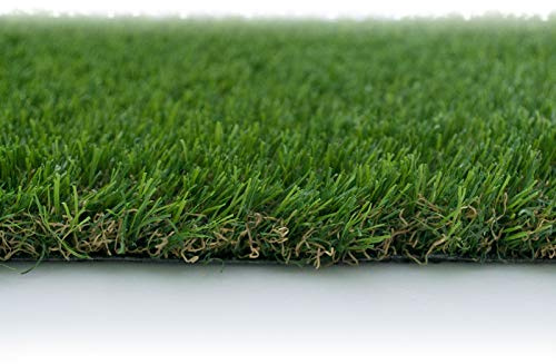 Maine 30mm Realistic Artificial Grass - Fake Turf Lawn - Garden Patio Balcony - Child and Pet Friendly (8m x 4m / 26ft 3 x 13ft 1)