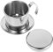 Cabilock 1 Pc Cafetera Café Goteo Fabricante De Espresso Tetera Con Filtro Teteras Termicas Tetera De Acero Inoxidable Familiar Colador De Té