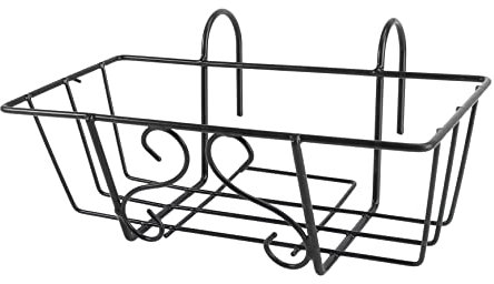 POPETPOP 1 Support De Pot De Fleurs Carré en Fer pour Décoration De Maison Bureau Balcon