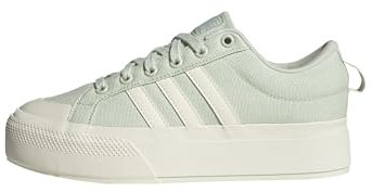adidas Bravada 2.0 Platform Shoes, Zapatos Mujer, Linen Green/Off White/Linen Green, 38 EU