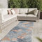 Interiyou Outdoor Teppich Wetterfest Florenz - 80x250 cm Multicolor - Wasserfest für Balkon, Terrasse, Garten - Outdoorteppich passend auch für Wohnzimmer, Schlafzimmer und Küche - Aussenteppich