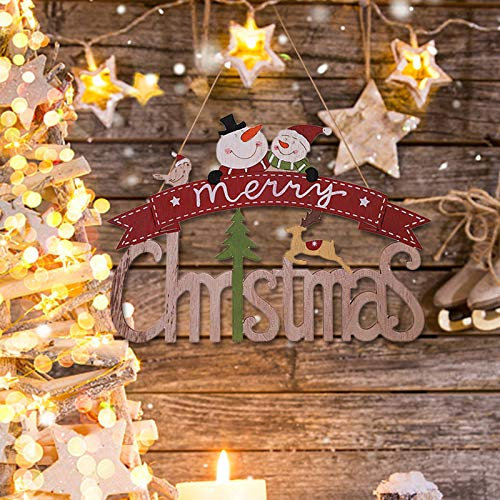 Deko Promotion Verkauf Weihnachten Anhänger Holz Ornamente Weihnachten Party Hängende Haus für Vorgarten für Weihnachtsdekoration, Hochzeit, Geburtstagsfeier